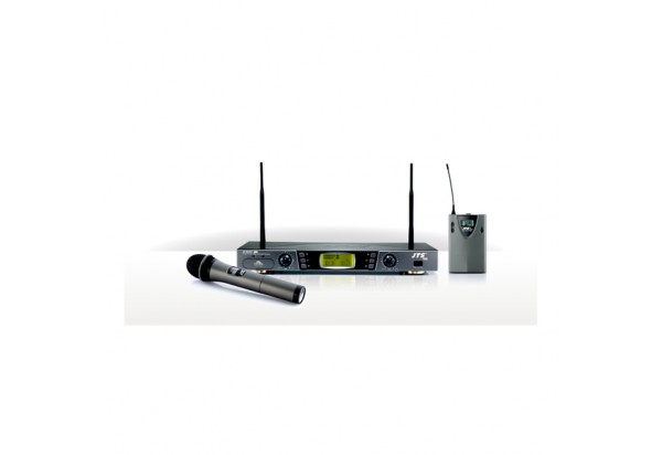 Bộ thu tần số UHF/ 2 Micro không dây cầm tay JTS US-903DC Pro/Mh-8800G