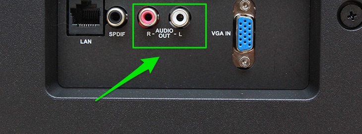 Dùng cáp AV để kết nối âm thanh từ TIvi ra Amply