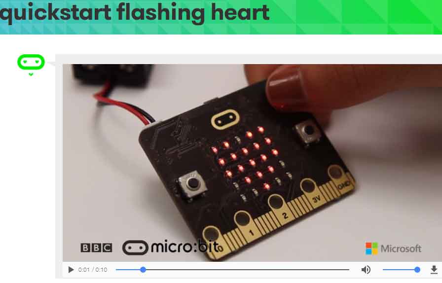 Cách tạo LED với Micro bit