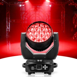 Đèn Moving Wash 19x15W RGBW 4in1 LED Big Topper M1915