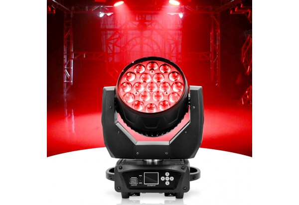 Đèn Moving Wash 19x15W RGBW 4in1 LED Big Topper M1915