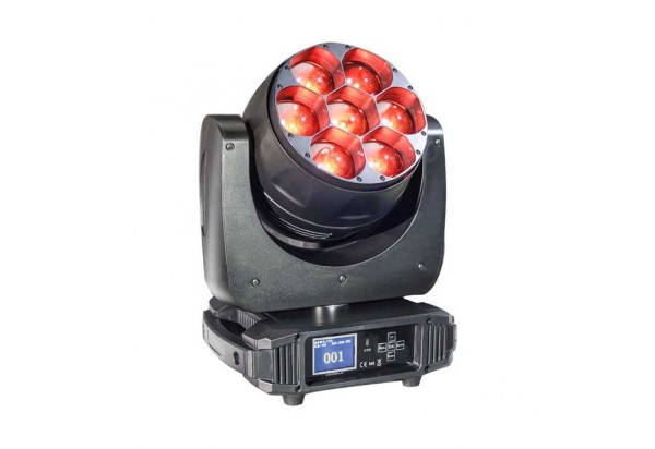 Đèn Moving Head Zoom 7x40W RGBW Ovation Mainforce 740