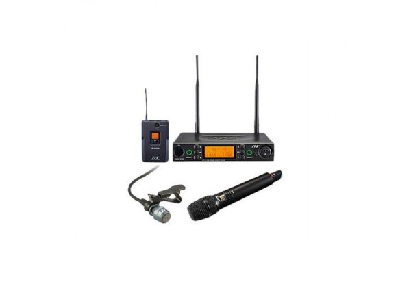 Bộ thu tần số UHF/ 2 micro cài ve RU-8012DB/RU-850LTB+CM-501