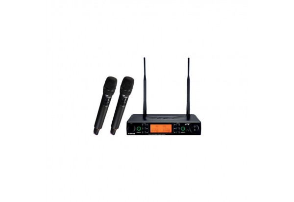 Bộ thu tần số UHF/ 2 micro cầm tay JTS RU-8012DB/RU-850LTH