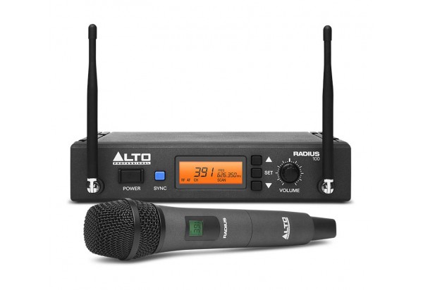 Bộ Microphone không dây đơn cầm tay Alto RADIUS 100
