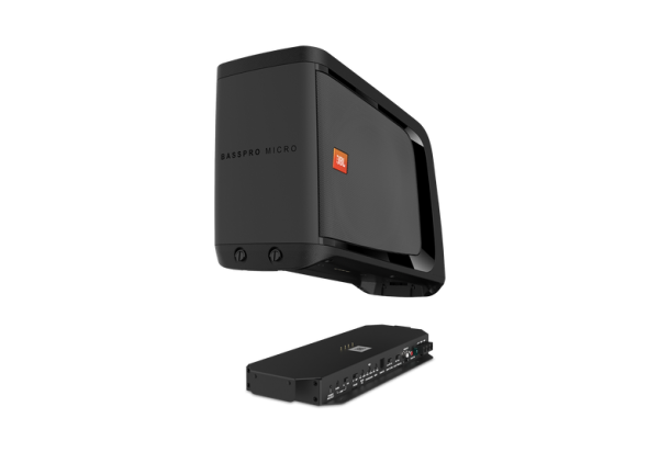 Loa Sub cốp xe ô tô JBL BassPro Micro BLK