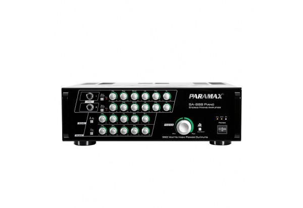 Ampli karaoke tích hợp 2 kênh PARAMAX SA-888 Piano
