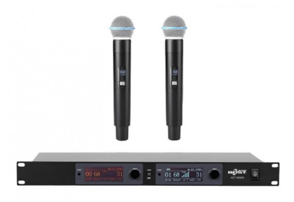 Bộ micro cầm tay không dây ACT-6000A Bost Audio