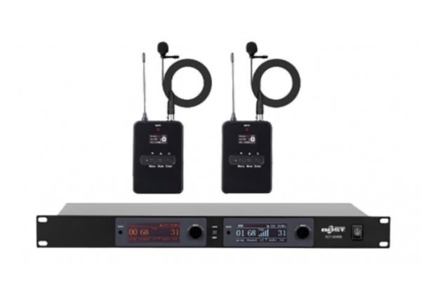 Bộ micro không dây cài áo ACT-6000B Bost Audio