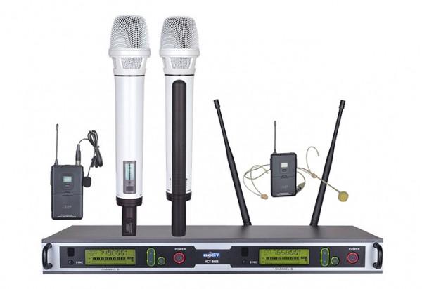 Bộ Microphone không dây Bost Audio ACT-860S