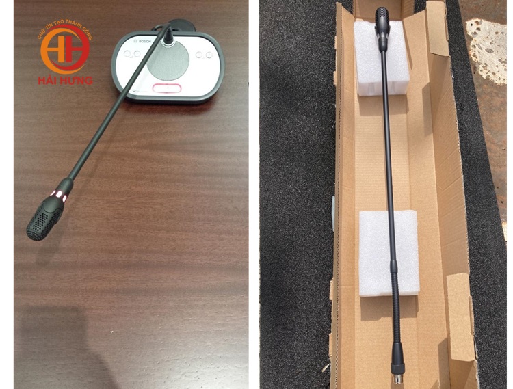 Micro chuyên dụng cho hội thảo được gắn vào các thiết bị hội thảo DCN Bosch