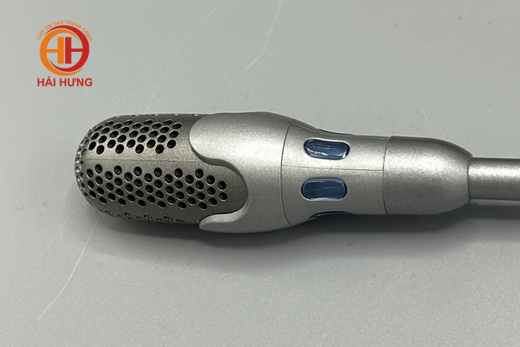 Micro đơn hướng tích hợp bộ chắn gió và chống plop