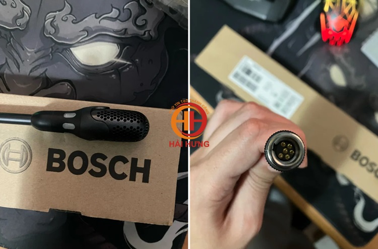 Thiết kế đầu nói và đầu cắm 6 chân của micro DCN-MICS-D
