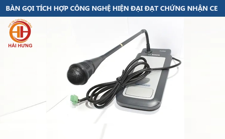 Thiết bị bàn gọi có thiết kế nhỏ gọn, tích hợp công nghệ tiên tiến