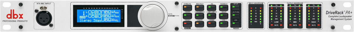 Bộ xử lý tín hiệu âm thanh DBX PA+
