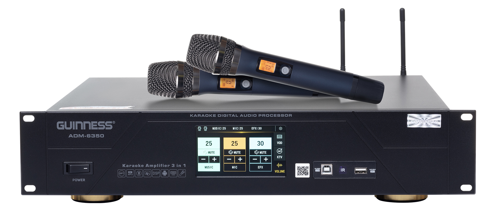 Power Karaoke 3in1 GUINNESS ADM-6350