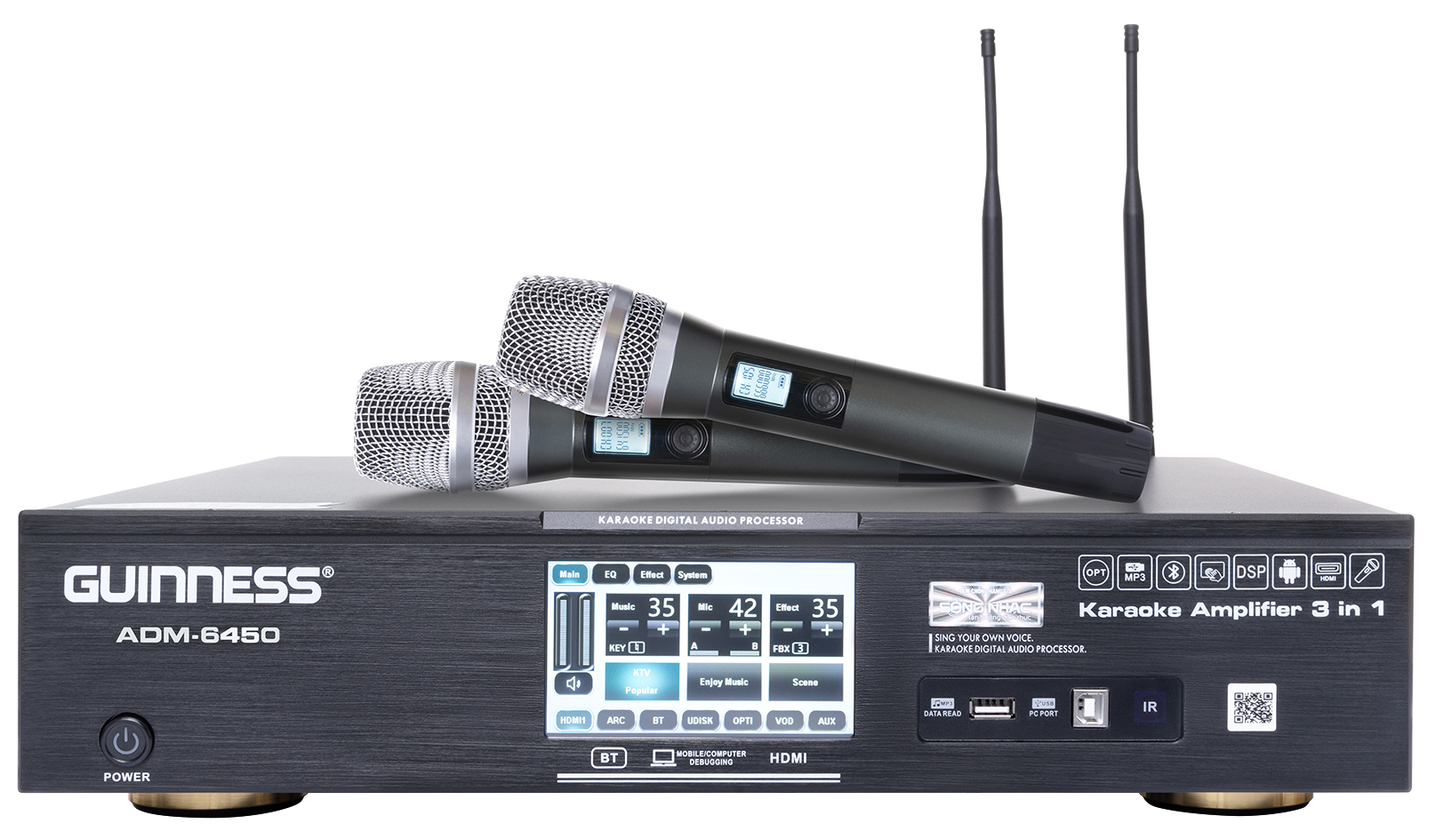 Power Karaoke 3in1 GUINNESS ADM-6450