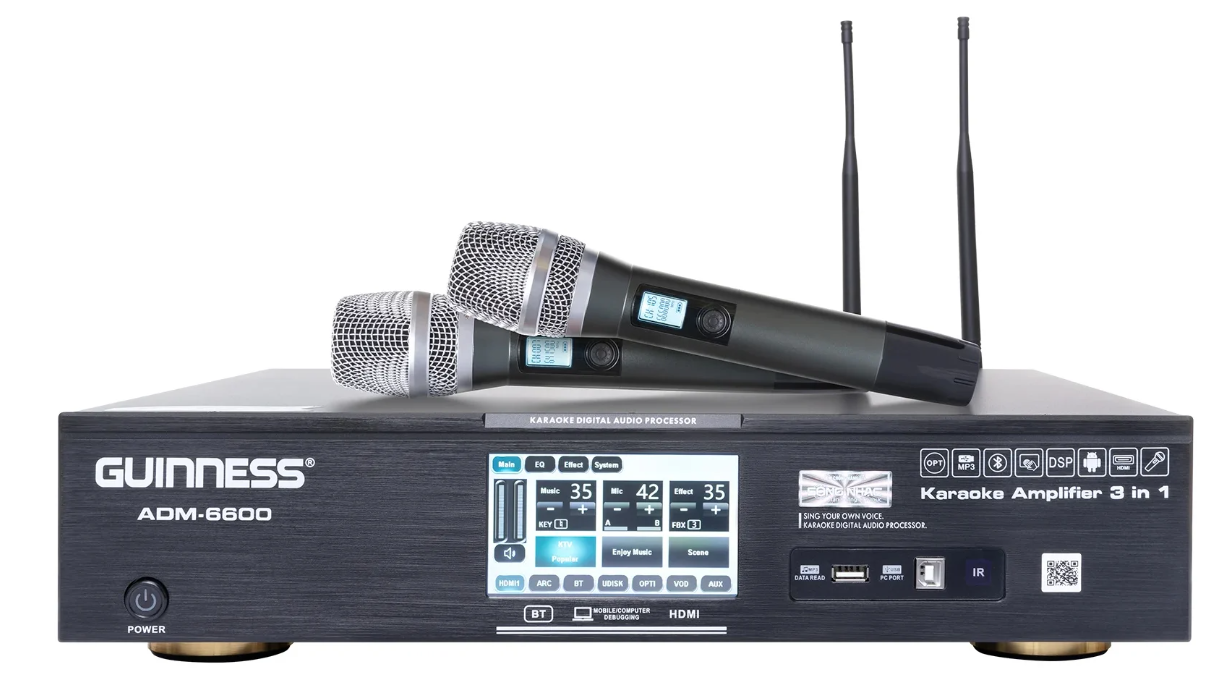 Power Karaoke 3in1 GUINNESS ADM-6600