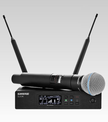 Bộ Microphone không dây shure QLXD24A/B87