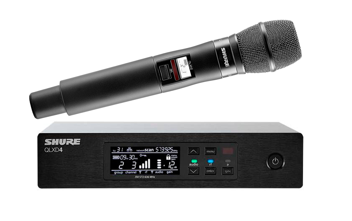 Bộ Microphone không dây shure QLXD24A/KSM9