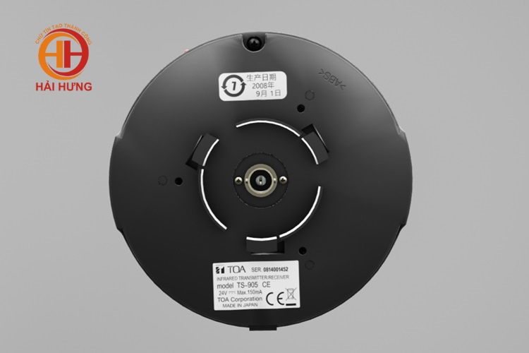 Mặt dưới thiết bị TOA TS-905