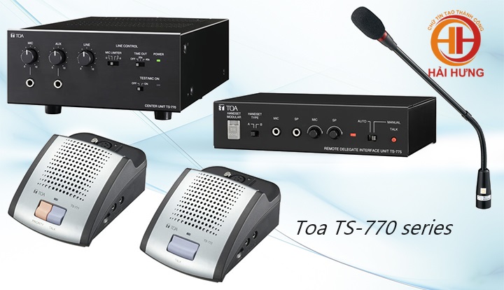TS-775 thuộc hệ thống hội thảo TS-770 của TOA