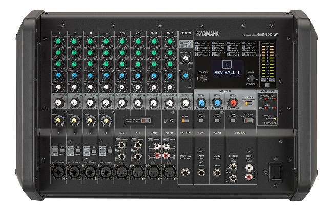 Mixer - Bàn trộn âm thanh 12 kênh Yamaha EMX7