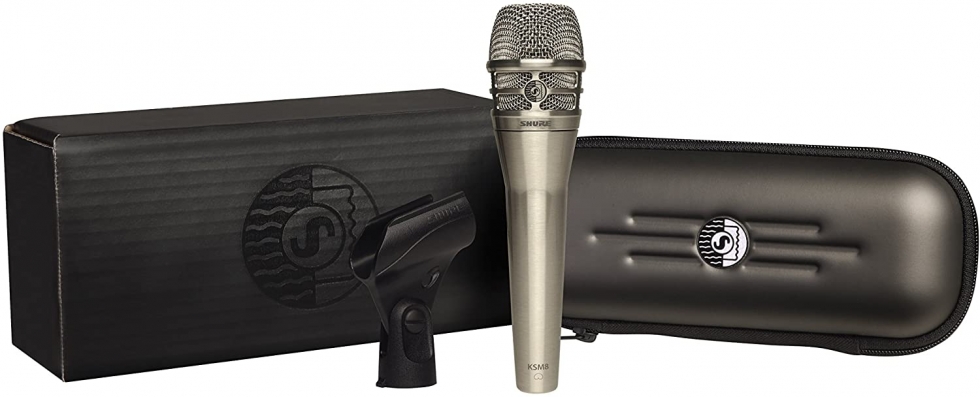 Micro Shure KSM8N - Micro Vocal Dynamic Dualdyne Cardiod 