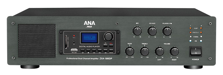 Bộ khuếch đại công suất 2 kênh 600W Ahuja ZXA-500DP