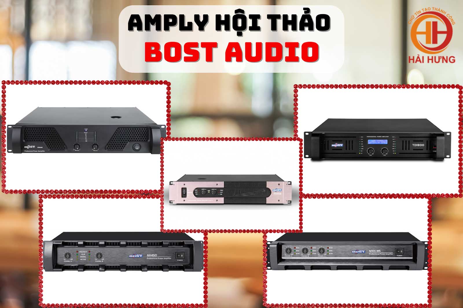 Amply hội thảo Bost Audio