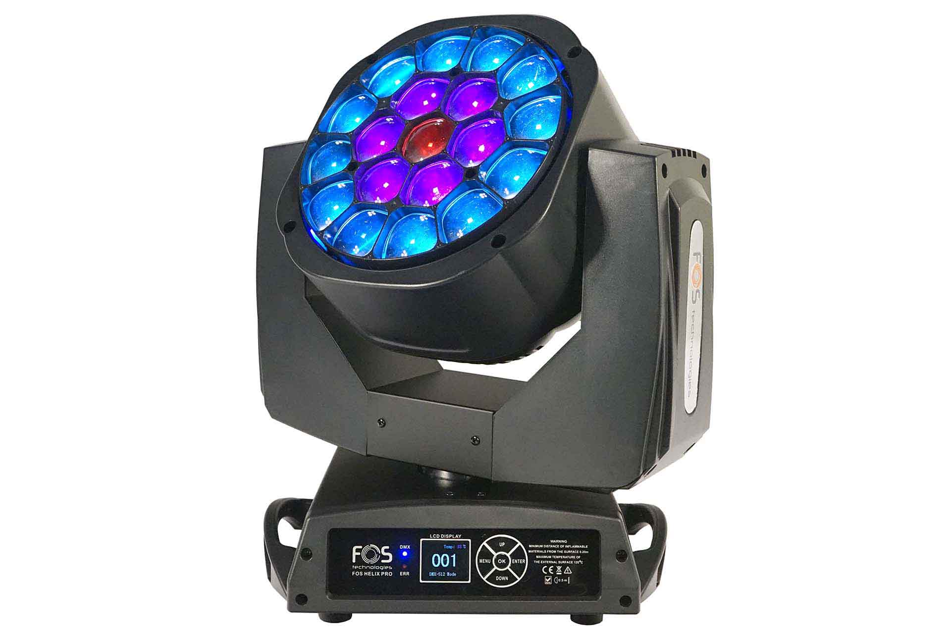 Đèn Moving với đèn LED nhiều màu sắc