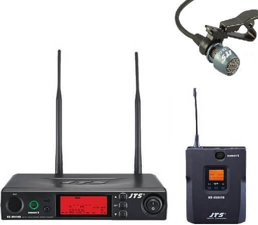 Bộ thu tần số UHF micro cài ve JTS RU-8011DB/RU-850LTB+CM-501