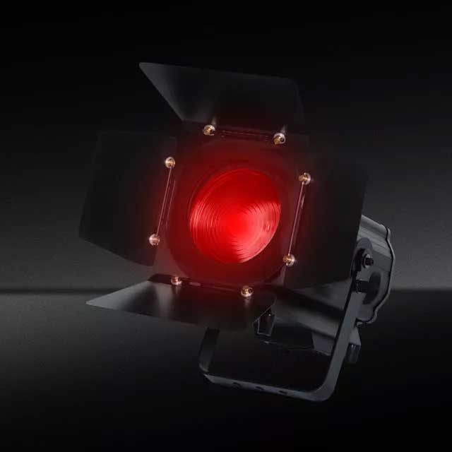 Đèn Spotlight Fresnel LED RGBAL 300W có Zoom FS-F300-RGBAL