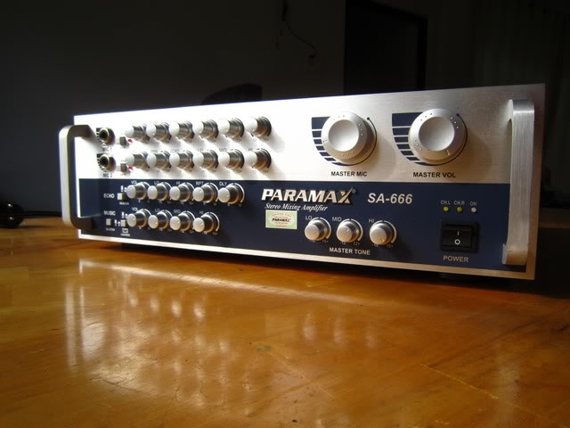 Amply Karaoke Paramax SA-666 chính hãng, giá tốt tại Audio Hải Hưng