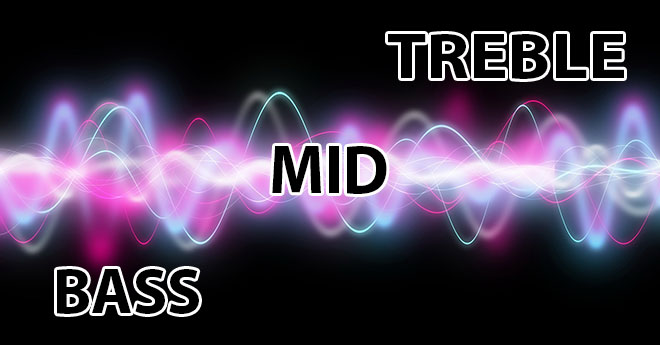 Dải tần số âm thanh Bass - Mid - Treb có ý nghĩa như thế nào?