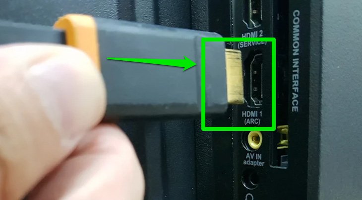 Kết nối Amply với Tivi qua cổng HDMI (ARC)
