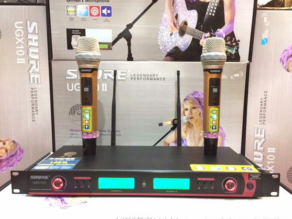 Micro không dây Shure UGX10II được người dùng ưa chuộng sử dụng cho mục đích Karaoke
