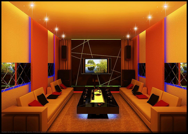 Phòng Karaoke với thiết kế siêu đẹp