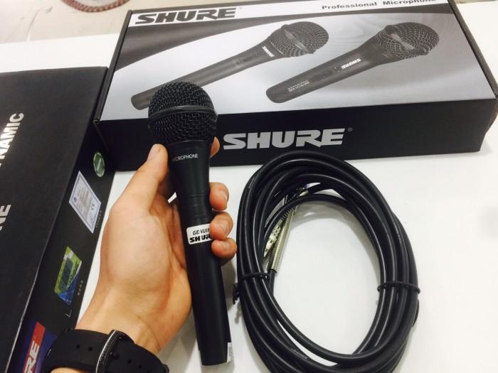 Micro có dây Shure dành cho Karaoke gia đình