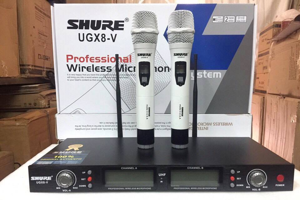 Micro không dây Shure UGX8-V chính hãng, chất lượng cao