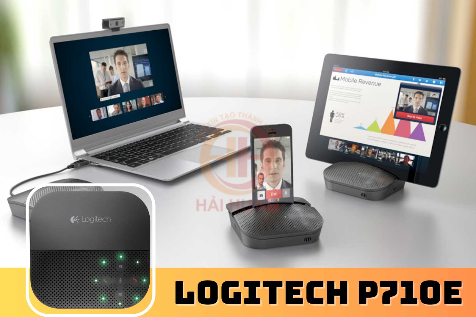 Micro hội nghị đa hướng Logitech P710E