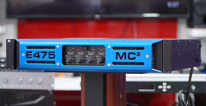 Thiết kế mặt trước của MC2 Audio E475
