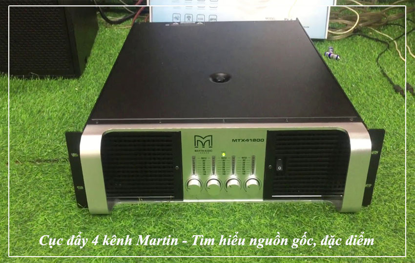 Cục đẩy Martin được sản xuất bởi Martin Audio đến từ nước Anh