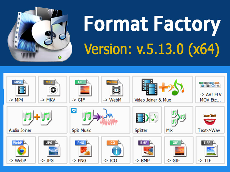Phần mềm Format Factory