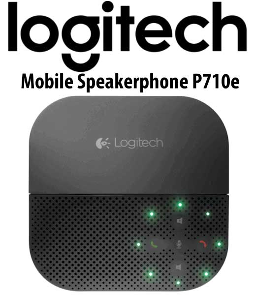 Micro hội nghị có dây kèm loa Logitech Speaker P710E