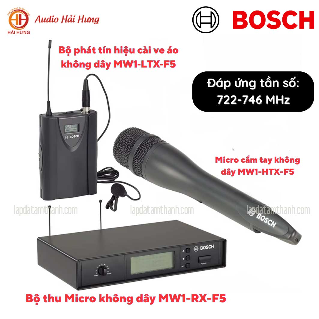Bộ Micro không dây Bosch MW1(F5)