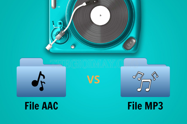 Định dạng âm thanh ACC và MP3 có nhiều điểm khác nhau