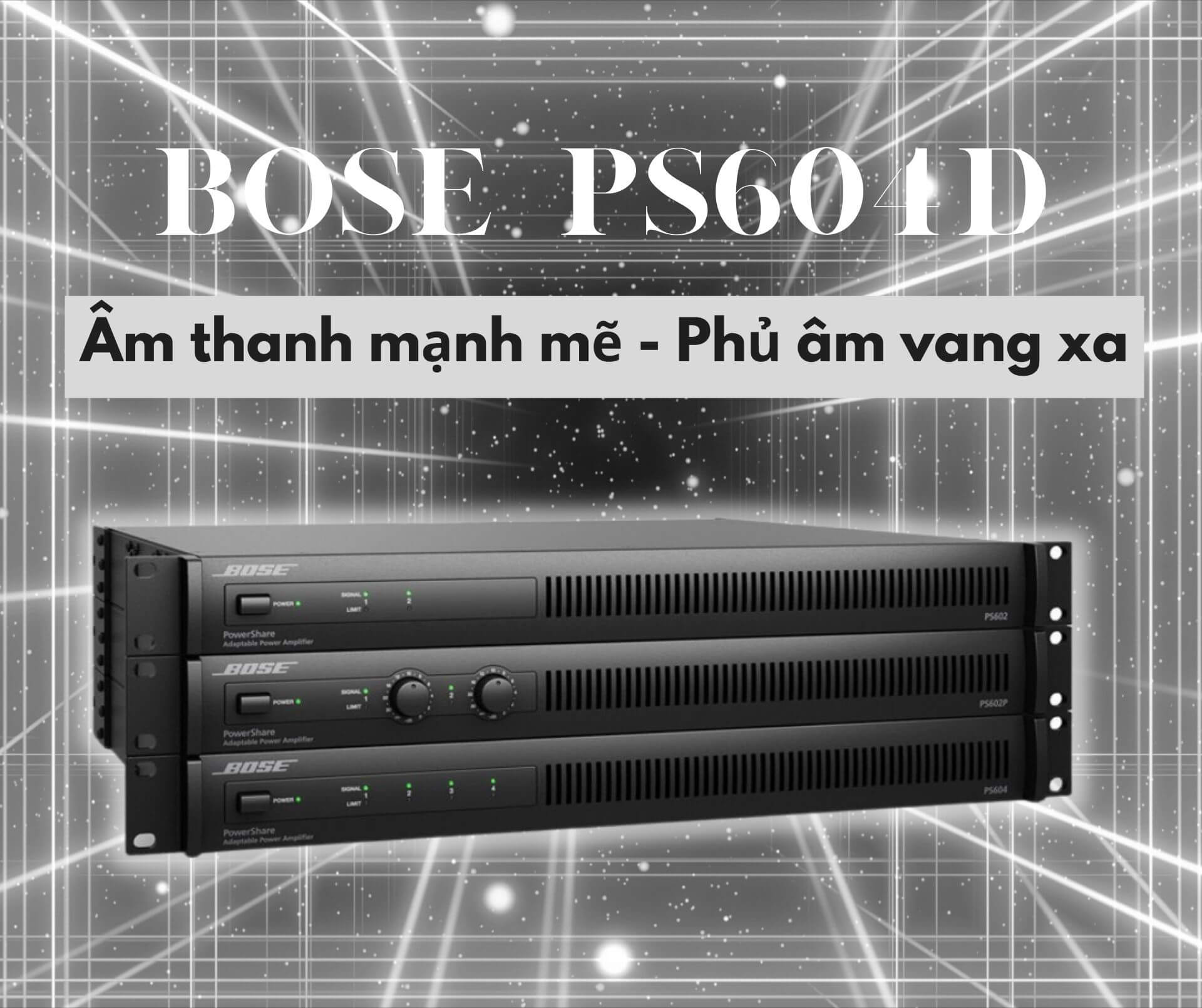 Amply Bose PowerShare PS604D