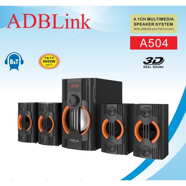 Loa Vi Tính 4.1 ADBLink A504 