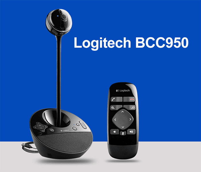 Logitech BCC950 được tích Camera dạng dài